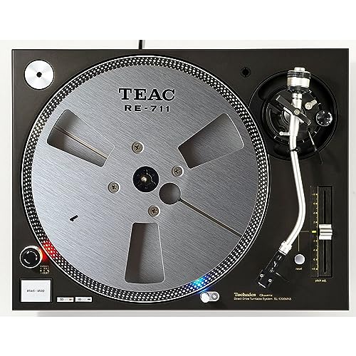 DJ Reel to Reel #3 Scratch Pad 1200 Vinyl Memorabilia 12' inch Slip Mat Turntable Slipmat DJ Platter...