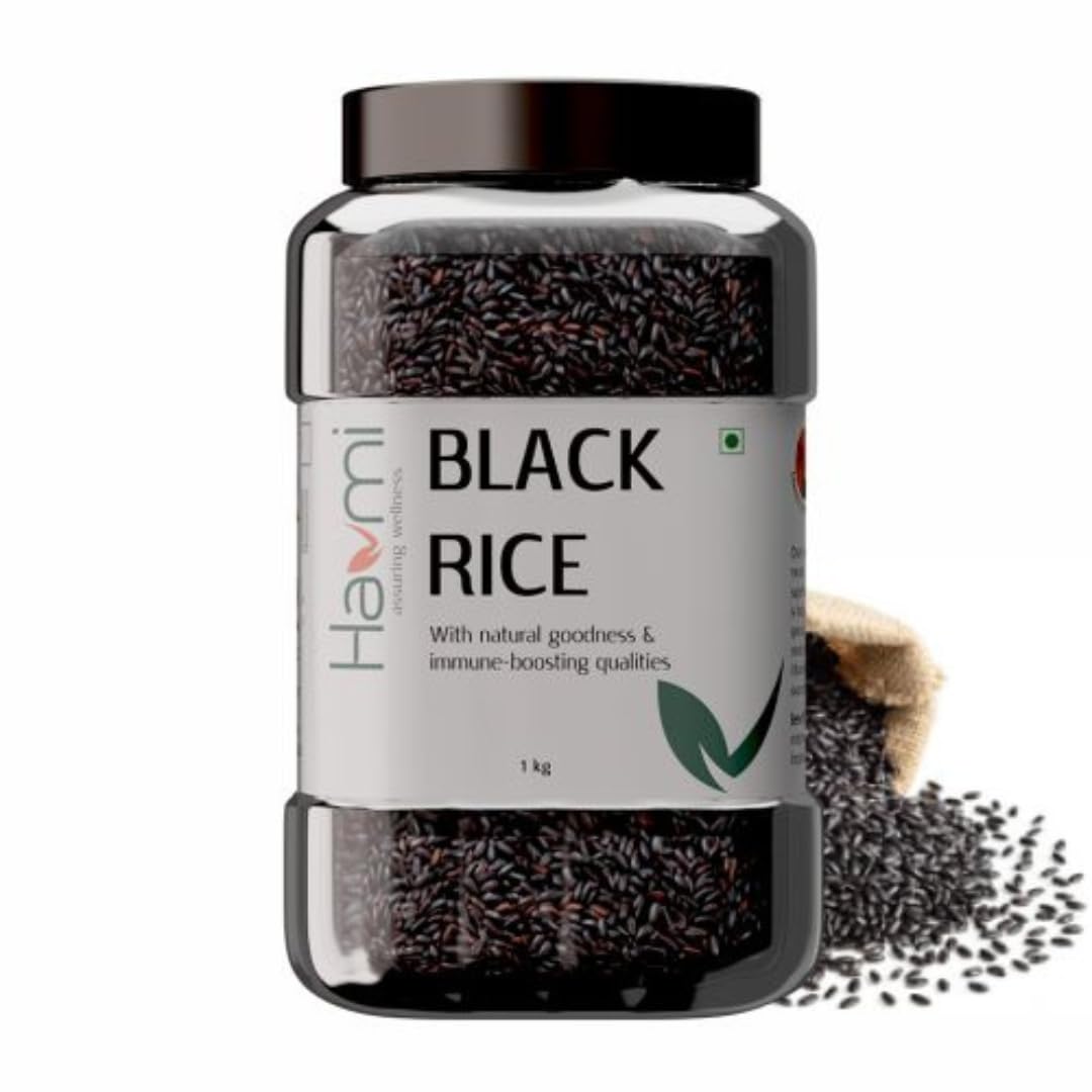 Havmi Organic Black Rice from Meghalaya - 1 Kg - Nutritious, Healthy Rice | Forbidden Rice (B0C9J6YC5T) Amazon Price History, Amazon Price Tracker