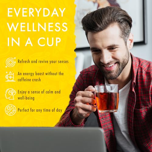 Image of Hawaiian Natural Tea Pineapple Strawberry Flavored Organic Tea - Tropical Fruit Green Tea Blend with White Tea - Perfect Daily Cup & Gift for Tea Lovers - 120 Tea Bags