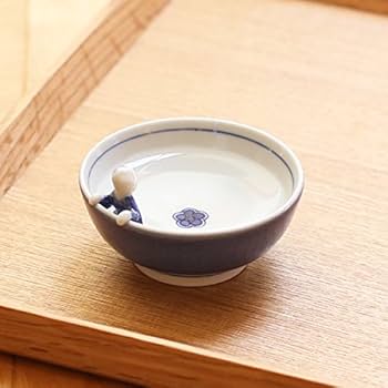 Amazon.co.jp: 上出長右衛門窯 九谷焼 盃 一閑人盃 : ホーム