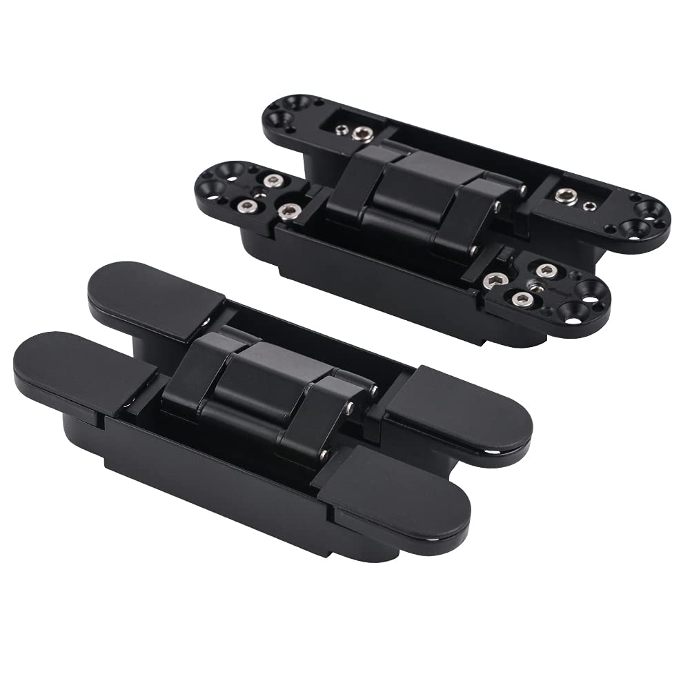 Buy Invisible Hinges 180 Degree Hidden Door Hinges Silver Concealed