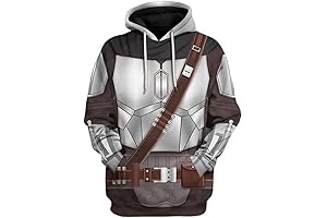 The Mandalorian Adult Unisex Hoodie Cosplay Costume 3D Sweatshirt