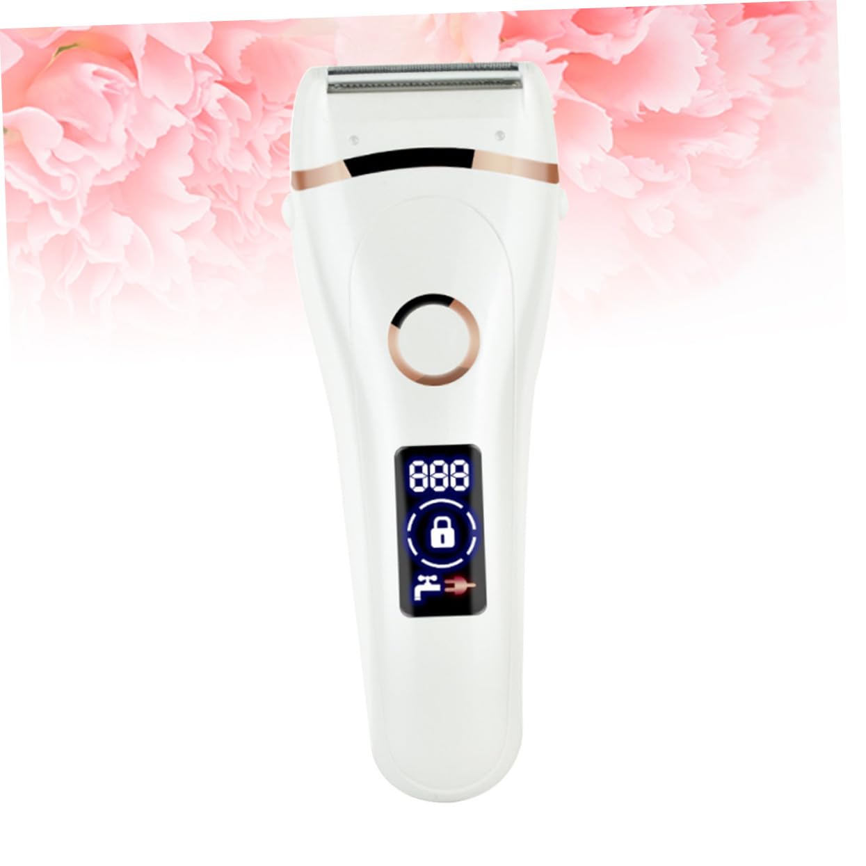 LIFKOME Recortadora De Pelo Eléctrica Para Mujer 1 Unidad Tamaño Compacto Usb Recargable Afeitadora Corporal Facial Ergonómica Portátil Para Depilación Segura