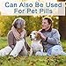 Apex Pill Crusher, Pil Pulverizer and Grinder, Medicine Crusher and Pulverizer for Large, Small Medications, Tablets, & Vitamins, Crushes Multiple Tablets to Fine Powder with Storage Area in Cap
