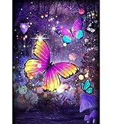MXJSUA Bloemen Diamant Schilderij Kits voor Volwassenen, 5D Diamond Art Kits voor Beginners, DIY Volledige Boor Foto met Diamant voor Thuis Muur Decor 30x40cm