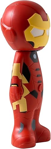 Miniatura 7 de Brush Buddies Marvel Iron Man - Cepillo de dientes para niños, cerdas suaves y redondeadas, cepillo de dientes Poppin' Fun para niños, cepillo de