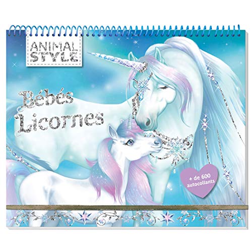 Animal Style - Cahier créatif Bébés licornes