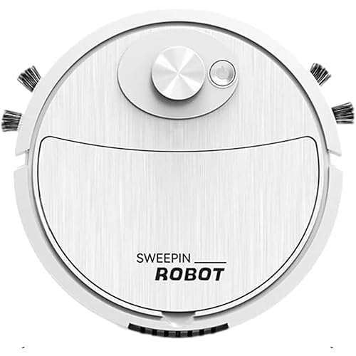 Robot vacuums 3-in-1，Robot vacuums and mop1000Pa Suction 60 Minutes Runtime: efficient, Quiet, Ideal for Spotless Home Cleaning White