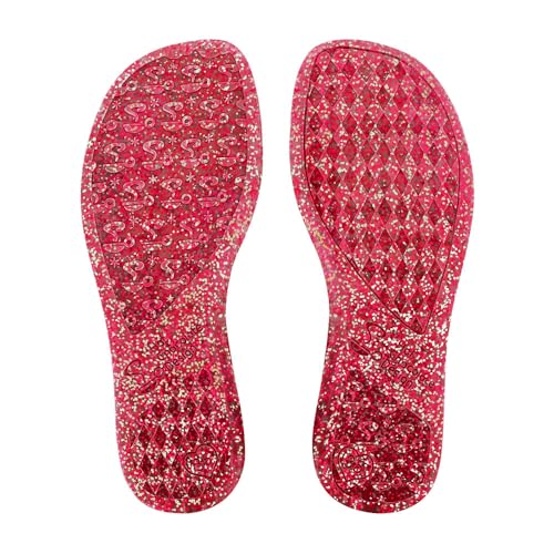 Image of Hot Chocolate Design Chocolaticas Kitty Christmas Women's Mary Jane Flat Multicoloured HCD 42