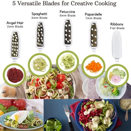 Brieftons-QuickFold-5-Blade-Spiralizer-Versatile-Compact-Foldable-Vegetable-Spiral-Slicer-Best-Veggie-Pasta-Spaghetti-Maker-for-Low-CarbPaleoGluten-Free-with-Brush-4-Recipe-Ebooks