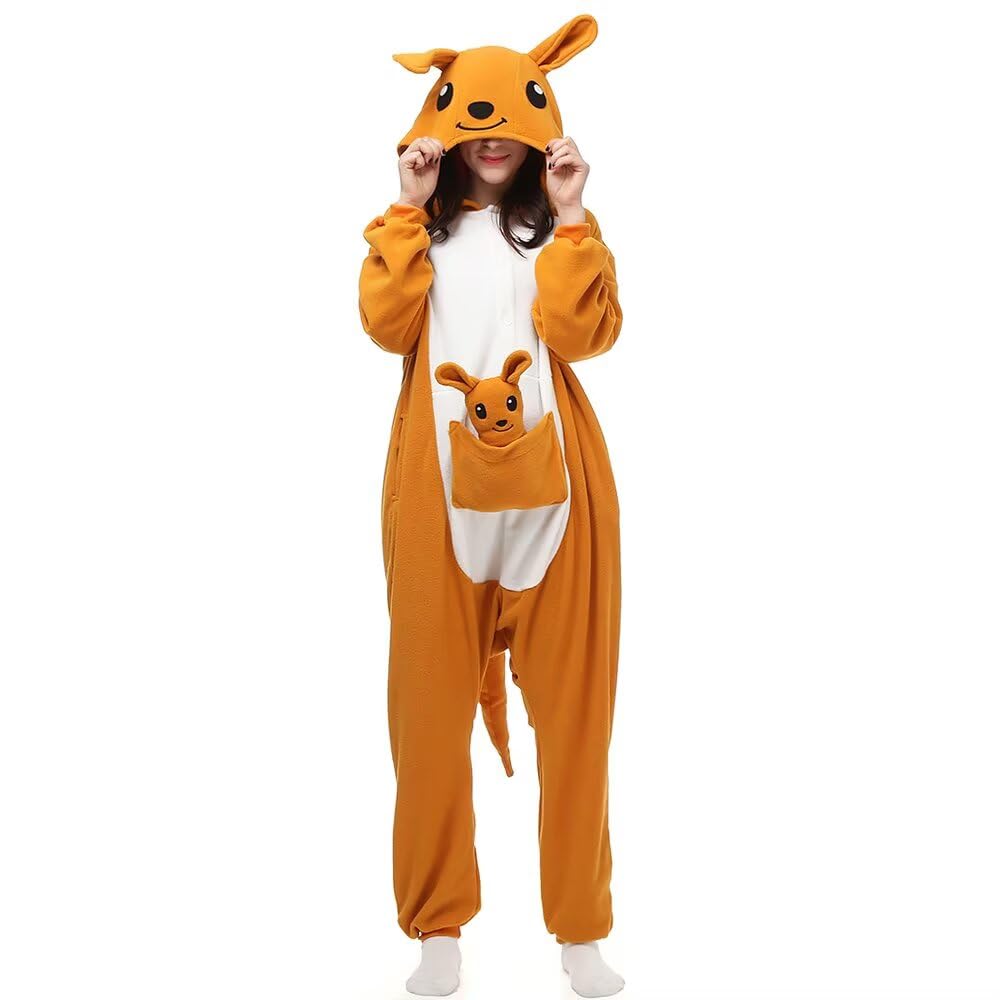 LBJR Disfraz de Animal Adulto Pijama Entero Animales Mujer Hombre — view 20