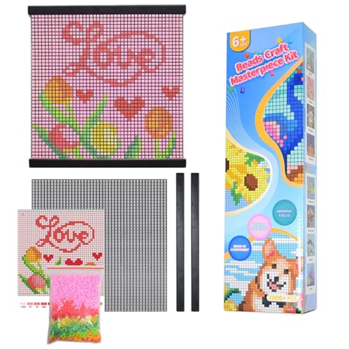 Generic qsNia3prO Bügelperlen Bastelset für Kinder