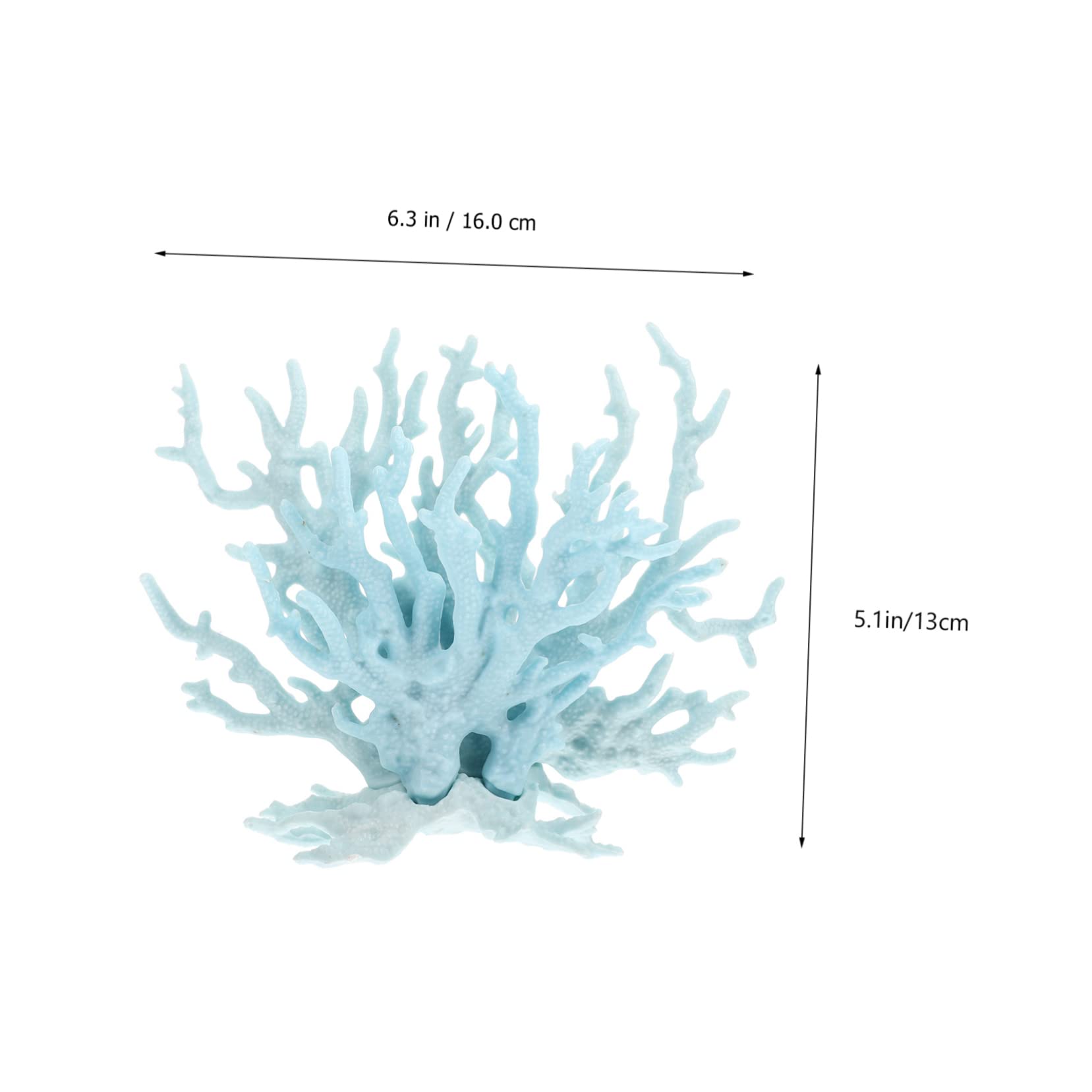 ifundom Aquarium Coral Figurine Coral Decor Stylish Ornament for Home Office and Aquariums Compact Design for Creative Landscaping and Unique Atmosphere