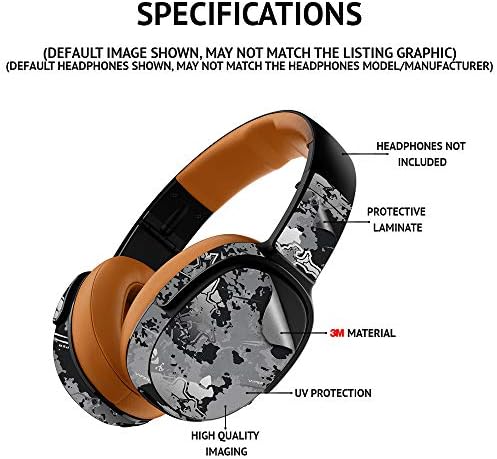 MightySkins Skin Compatible with Skullcandy Crusher Evo Wireless - Blue Meanies | Protective, Durable, and Unique Vinyl Decal wrap Cover | Easy to Apply | Made in the USA image 5