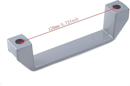 Miniatura 8 de 2 tiradores industriales de aleación de aluminio rectangulares en forma de U, manijas de cajón fiables para industria, hogar, dormitorio, cocina,