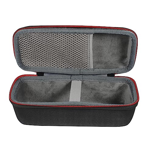CIYODO Speaker Storage Organizer Case Multi-functional Accessories Pouch for Portable Speakers Lightweight Design Mesh Pocket for Cables