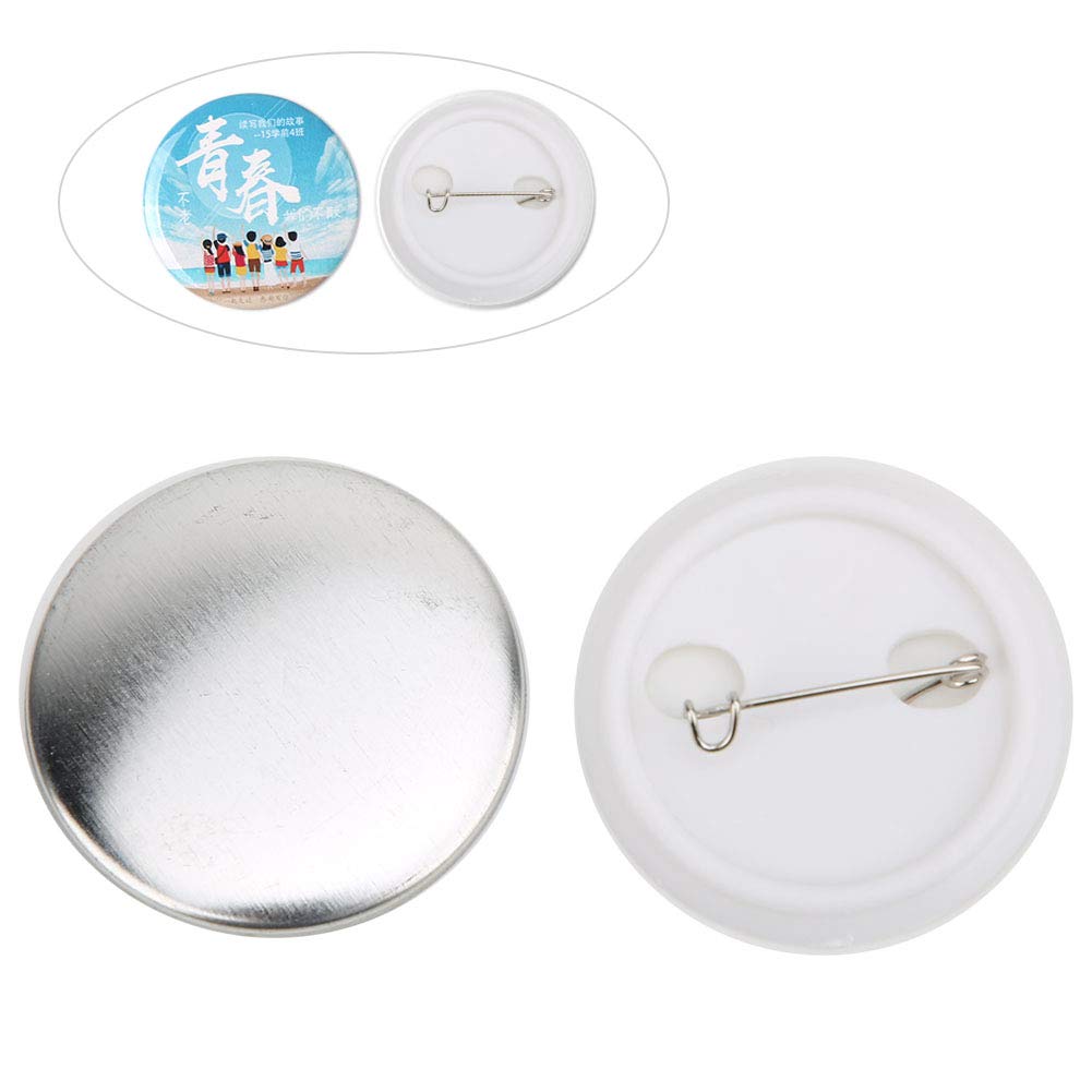 Machine Badges Enfants,presse-épingles Créative 55mm Avec 48 Badges Vierges, Machine à Badges DIY Cadeaux Fête - Jeux - Jouets