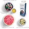 Stasher Premium Reusable Silicone Stretch Lids Variety 4-Pack, Clear, 9", 6.5", 4.5", 2.5", Airtight Seal, Food Container Covers, BPA Free, Leak-free, Dishwasher Safe, Microwave Safe, Eco-Friendly #3