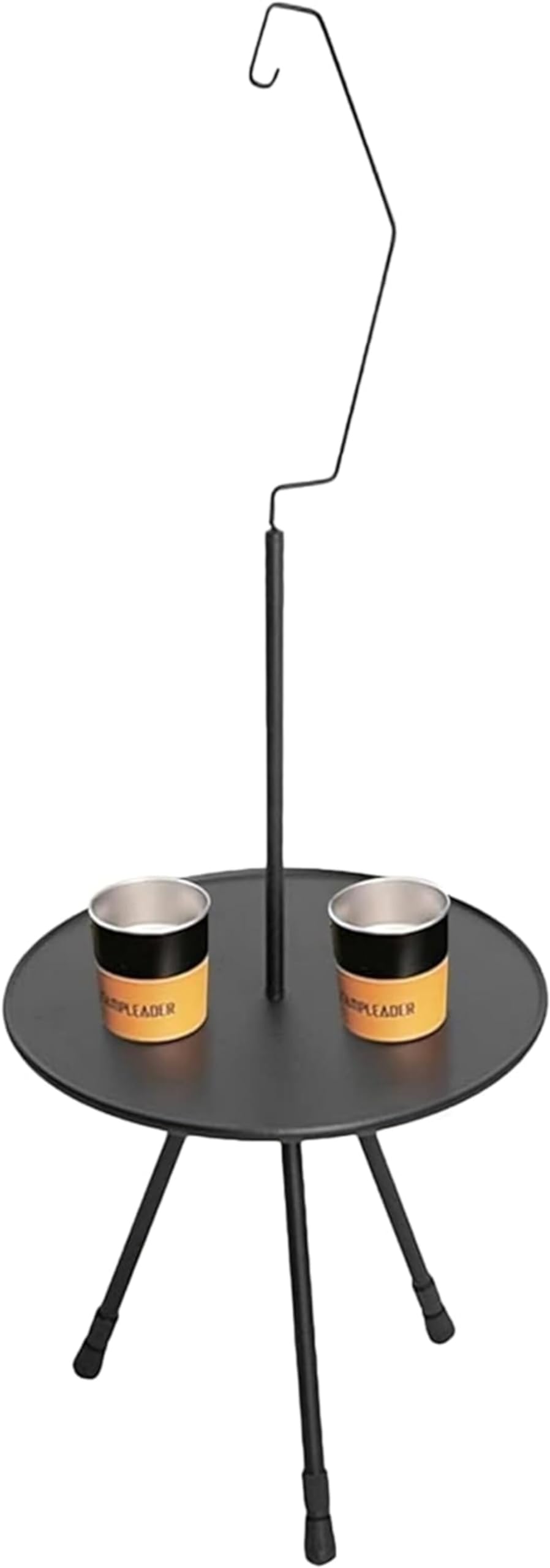 Oasis-TH Picnic Table, Outdoor Camping Folding Small Round Table Portable Liftable Table Ultralight Camping Multifunction Coffee Table