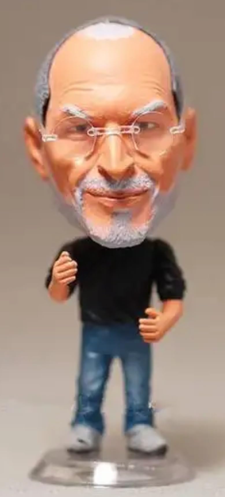 【送料無料！】スティーブ・ジョブズ フィギュア 非公式 香港製 超激レア!!! 送料無料！】スティーブ・ジョブズ フィギュア 非公式 香港製 超激レア!!!