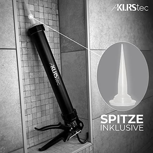 Kartuschenpresse KLRStec PRO XL 600ml aus Metall – Geschlossene Ausführung