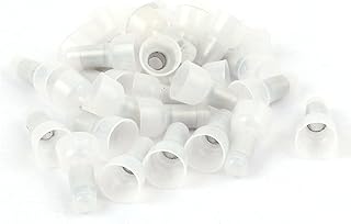 Aexit 30 Pcs Terminals 12-10AWG Closed End Cap Crimp Terminal Electric Wire Terminals Wire Connector