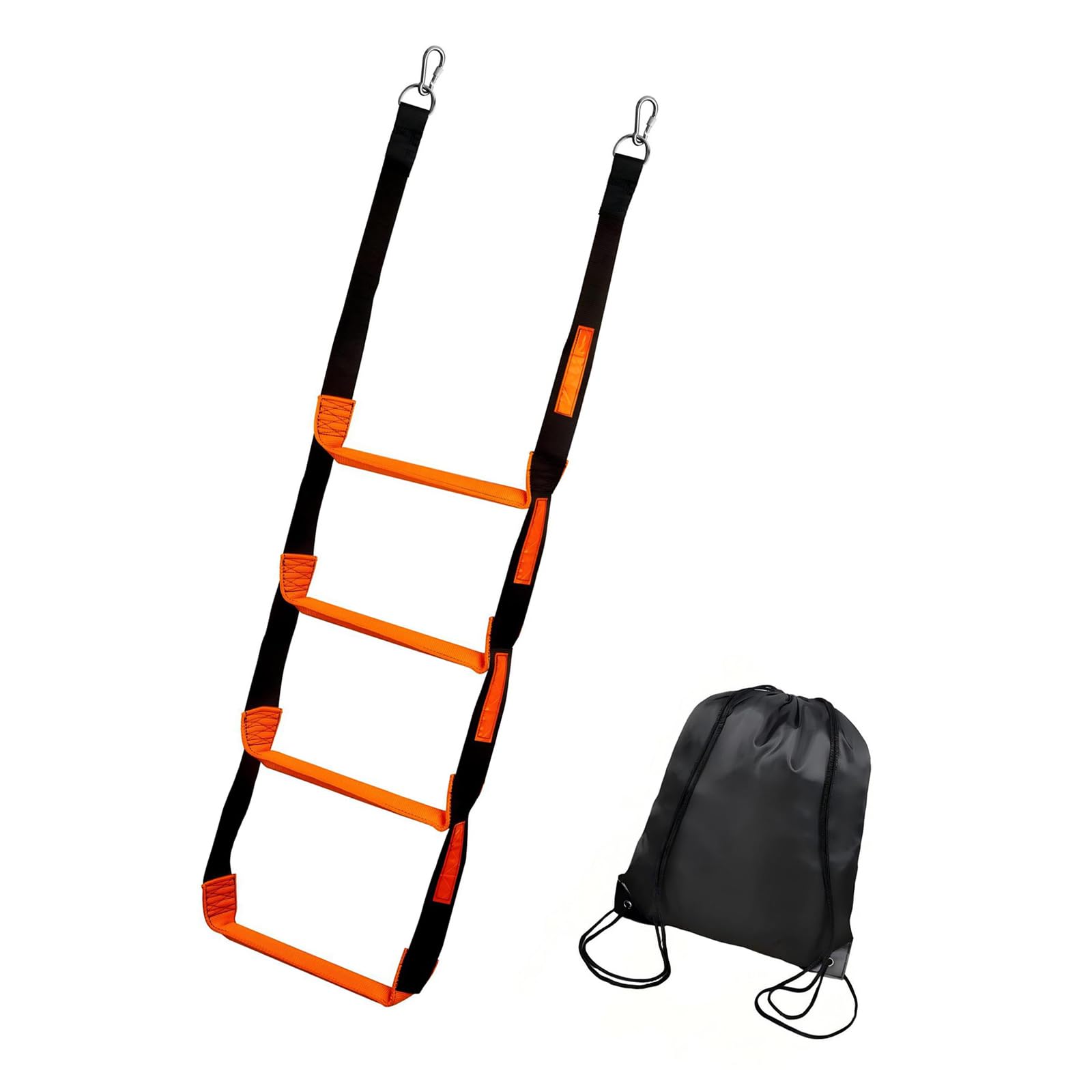 High Observability Ship Ladder Powerful Steps Not Slip Face Rustless Reinforced Polyster Rope for Crisis Marine Security Untarnished Vessel Ladder