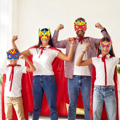 Máscaras de superhéroe para evitar el aburrimiento infantil 7