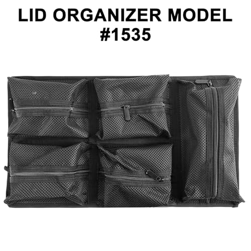 Image of LAFENLIN Lid Organizer for Pelican 1535 Case, Hook & Loop (Screws Inc.)