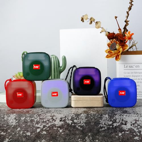 Image of MZ M405SP (Portable Bluetooth Speaker) Dynamic Thunder Sound, in Built RGB Light 5 W Bluetooth Speaker (Green, Stereo Channel)