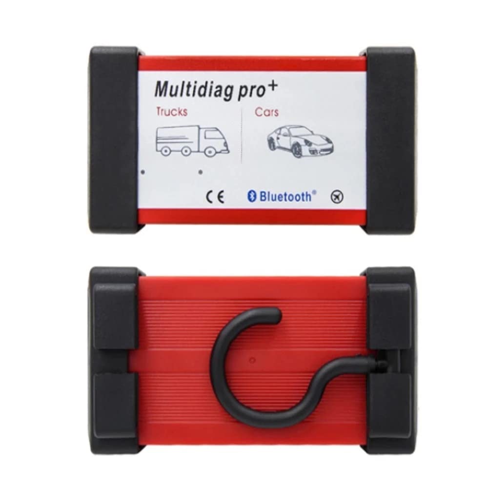 2021.11 Aparato de diagnóstico OBD2 Auto Scanner VD150 TCS Multidiag USB Bluetooth 2020.23 con código Keygen OBDII Equipo de procesamiento de datos para coche camión (solo escáner)