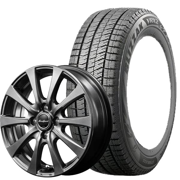Amazon | BS スタッドレス VRX2 155/65R14 2023年製+ユーロスピード Amazon | BS スタッドレス VRX2 155/65R14 2023年製+ユーロスピード