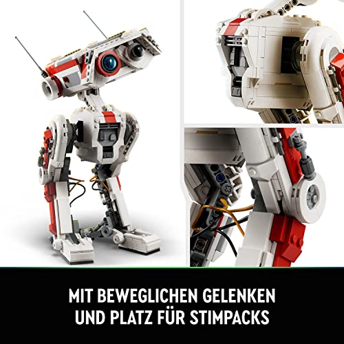 LEGO 75335 Star Wars BD-1, Modellbausatz, bewegliche Droidenfigur, Zimmer-Deko, Geschenkidee zum Geburtstag für Jungen & Mädchen, Teenager aus dem Videospiel Jedi: Fallen Order – Bild 4