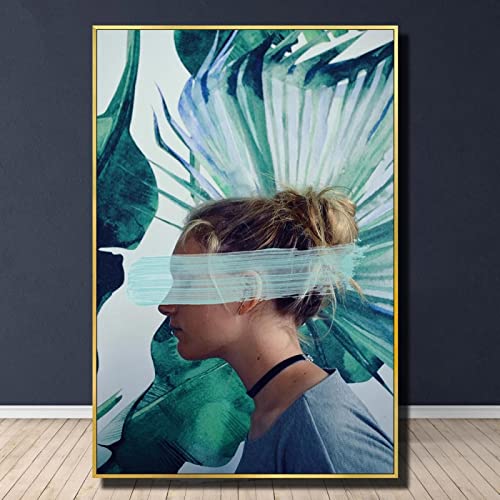 Chapeau fille affiches peinture sexy dame pour une décoration de chambre moderne