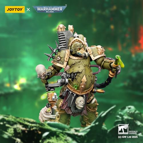 Image of JOYTOY Warhammer 40k Death Guard Foul Blightspawn 1 /18 Action Figure