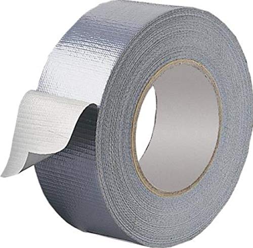 3X1 Roll Gaffer Tape Silver 48mm x 50m gaffa Duct Duck Packing Cloth Book Binding