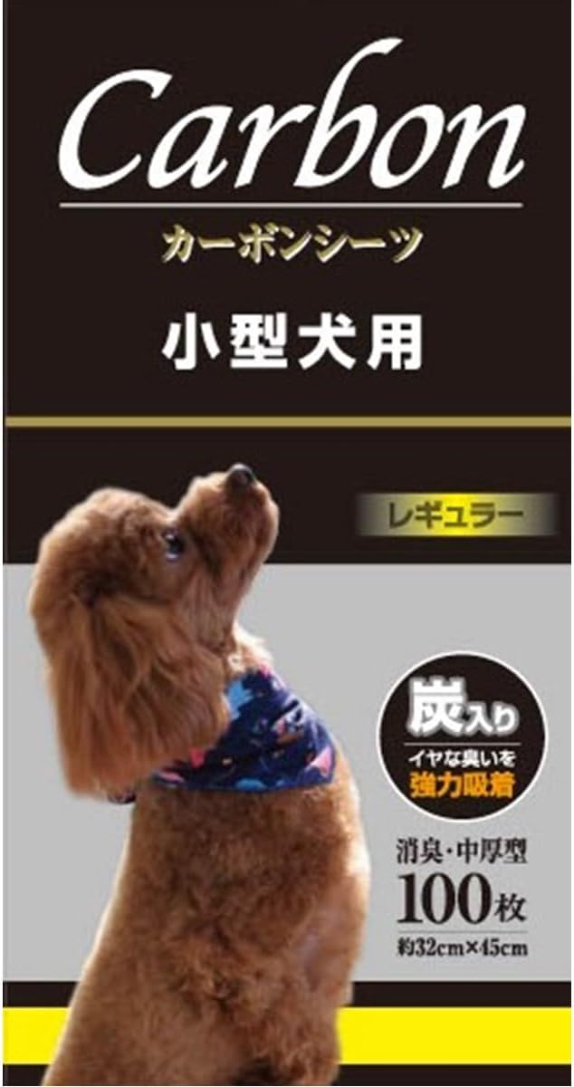 Neo Lulife Carbon Sheets, Medium Thick, For Small Dogs, Regular, Pack of 100, Set of 6