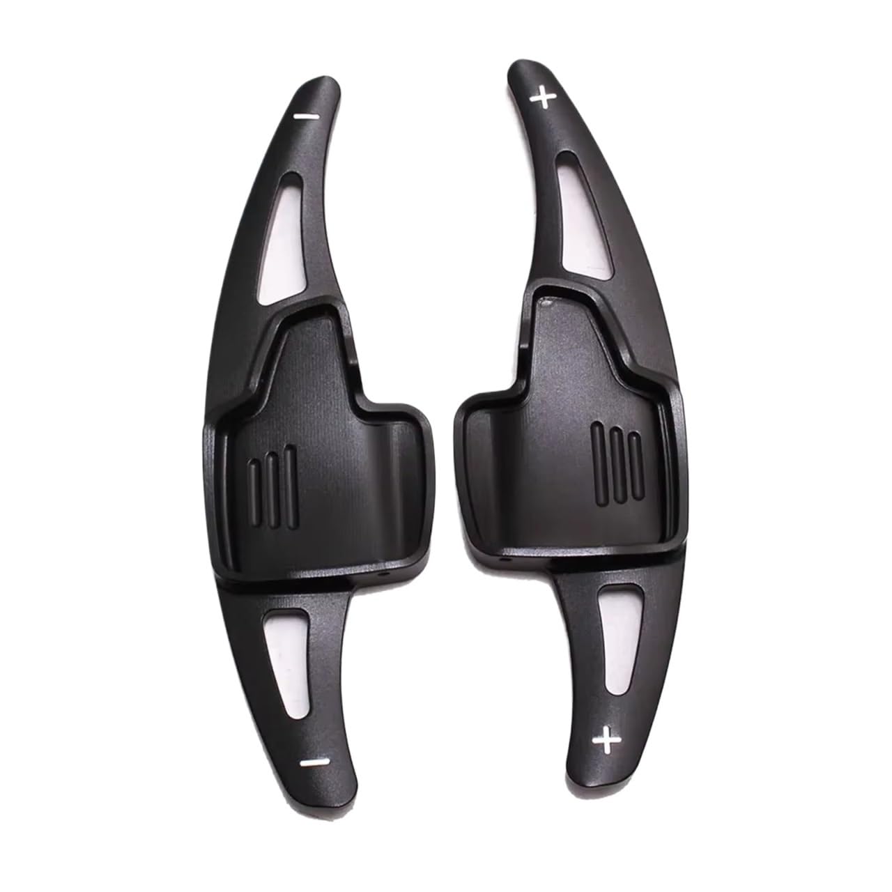 Reyukhn Shift Paddle Accessories for Puma for Ecosport for Focus Titanium ST Wagon for Kuga EcoBoost Steering Wheel Shift Paddle Shifter Extension Steering Wheel Trim(Black)
