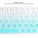 Keyboard Cover Compatible with HP Envy x360 15.6” Series /2020 2019 HP Pavilion 15 HP Pavilion x360 15.6” Series/HP Envy 17 17.3