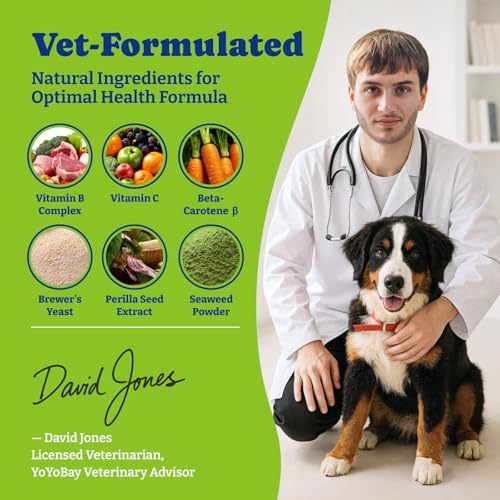 Image of Flea and Tick Prevention for Dogs Chewable - 70 Soft Chews, Duck & Pear Flavor - Dog Flea and Tick Treatment Chewable, Natural Defense- Dog Immune Support Supplement