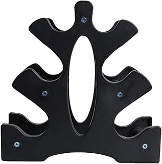 STOBAZA Organizador de Mancuernas Perfil Forma Hexagonal, Soporte de Almacenamiento para Accesorios de Fitness en Sala de Entrenamiento