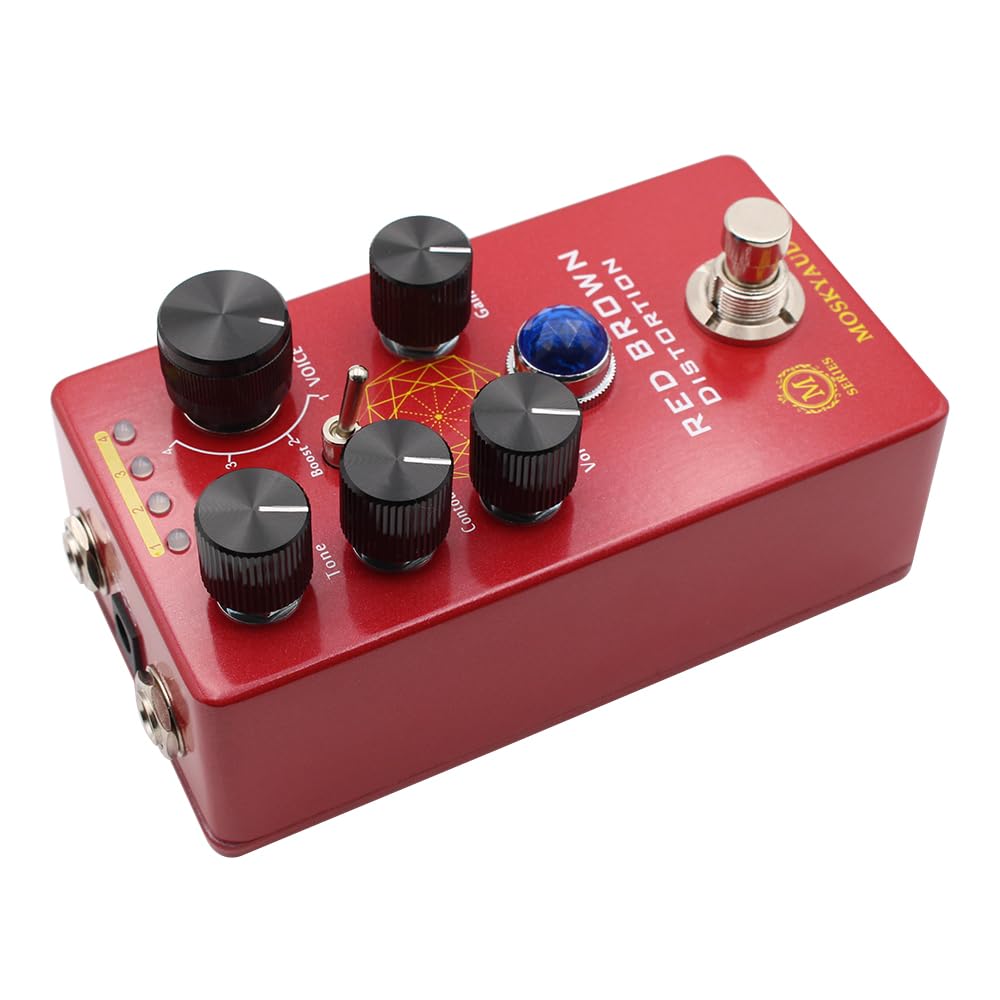 Amazon.com: Rifftone Mosky Audio RED BROWN Distortion w/Toggle