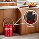 Premier Housewares 0510018 Komposteimer mit Tragegriff Ø14 x H22 cm, Rot