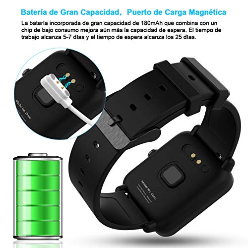 Smartwatch Inteligente,IP67 Impermeable Reloj Deportivo ...
