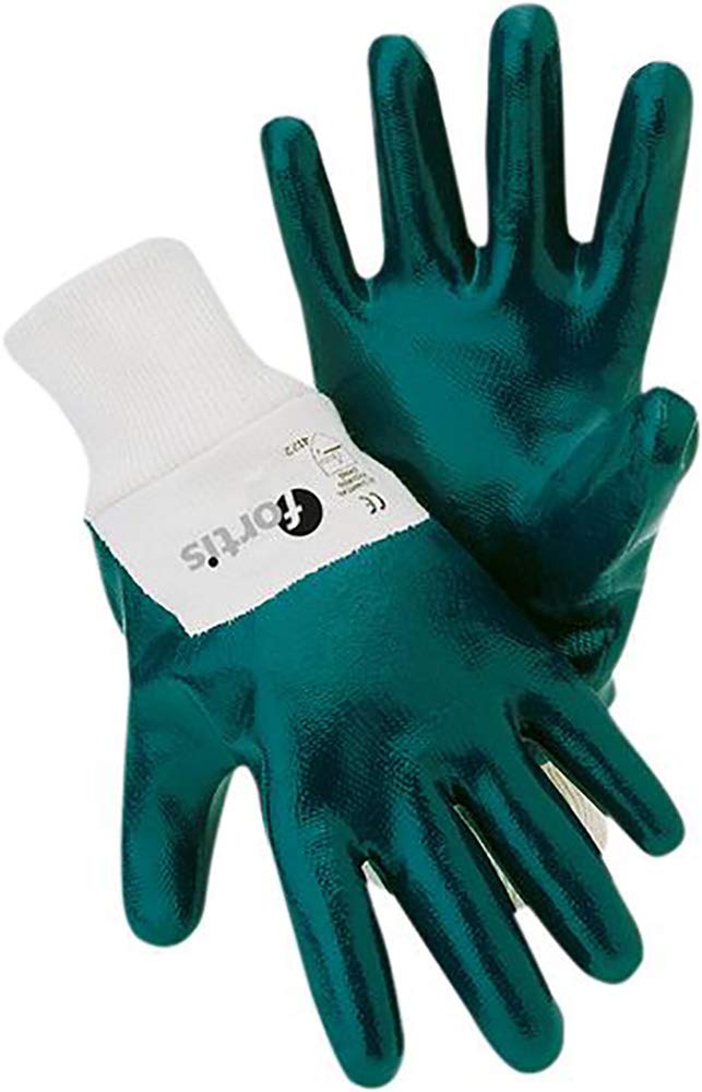 FORTIS MECANIC - Guantes de soldador (punto), color azul