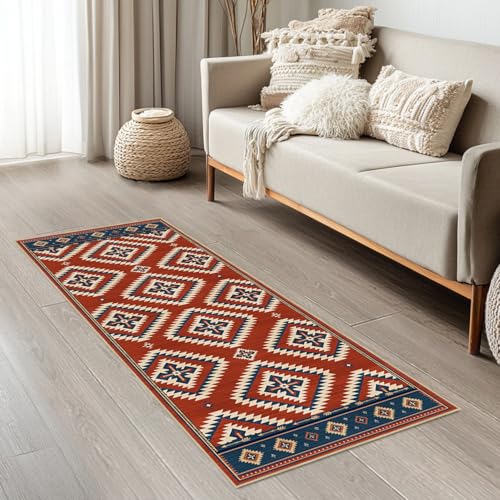 Tapete corredor 2x6 Southwestern para pasillo cocina y dormitorio miniatura 2