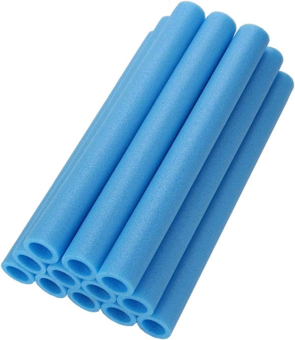 THE WHITE SHOP 12pcs Trampoline Pole Foam Sleeves 15.7in Waterproof Protective Trampoline Spring Cover Padding for Indoor and Outdoor Children's Trampoline Accessories