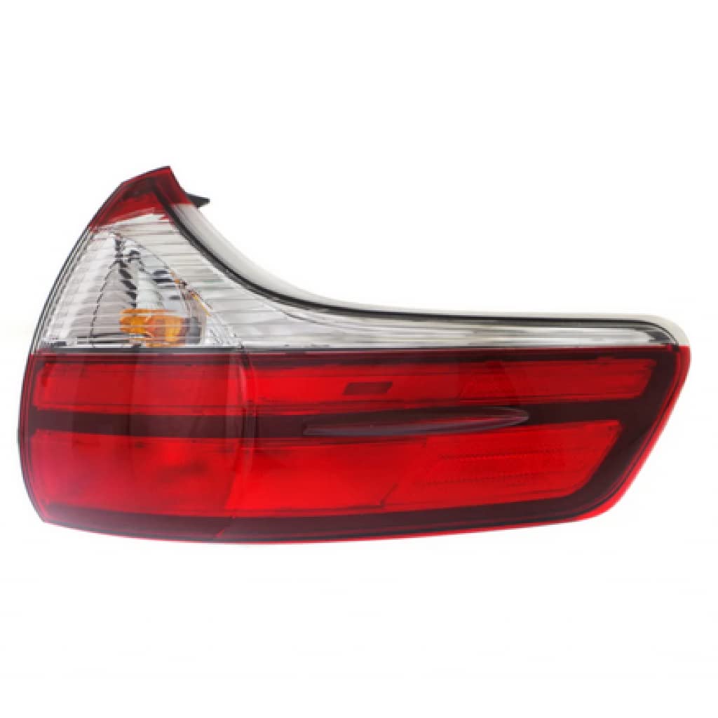 Tail Light Assembly For 2015-2017 Toyota Sienna - Right Rear Halogen Light Replacement 12 thumbnail image