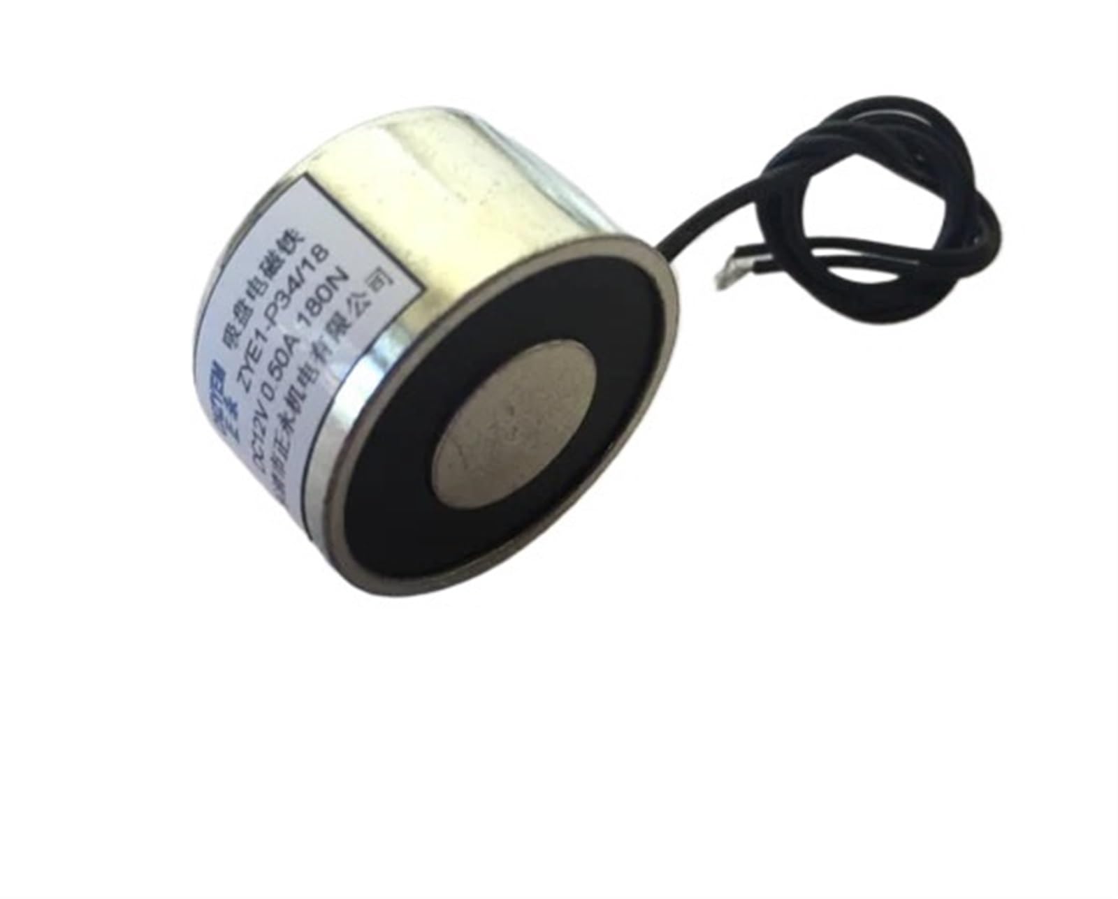 P34/18 électroaimant ventouse type aspiration 18 kg porte électromagnétique électroaimant aspiration DC6V12V24V(DC6V)