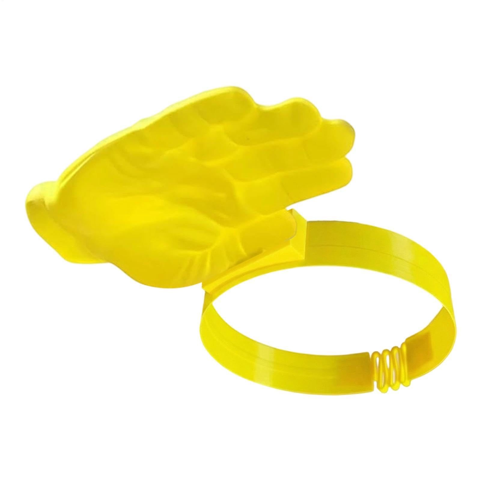 Visera Solar en Forma de Mano, Sombrero Sol Divertido Impreso 3D, Novedad Visera de Golf Manos Libres con Correa Ajustable, para Fotos, Verano en la Playa y Viajes